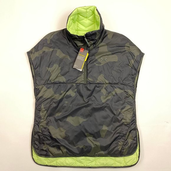 UA Women's Reactor Performance Vest Reversible Small 1360181‎ Green - Picture 1 of 8